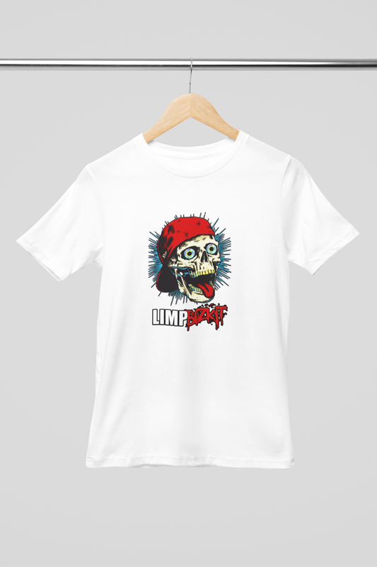 Camisa- Limp Bizkit Skull Red Cap