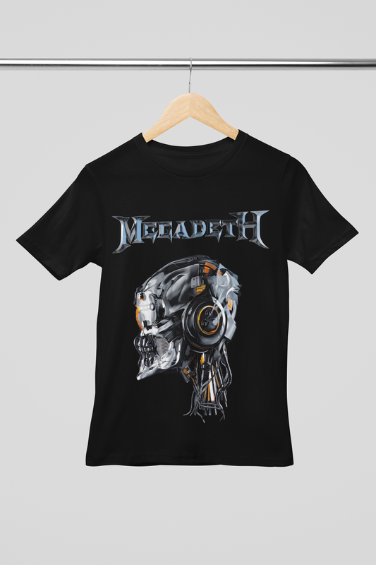 Camisa- Megadeth Cyber Skull